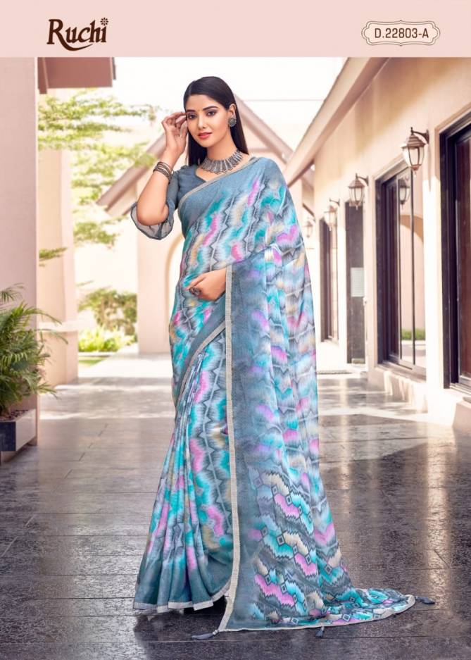 Savyaa By Ruchi Chiffon Daily Wear Sarees Catalog